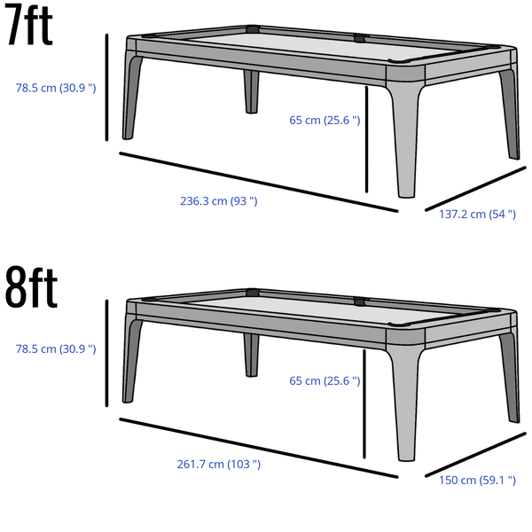 Luxton Dining Pool Table for sale at Centrum Leisure Singapore