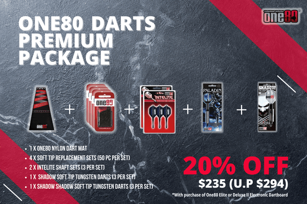 One80 Elite Electronic Dartboard for sale at Centrum Leisure Singapore