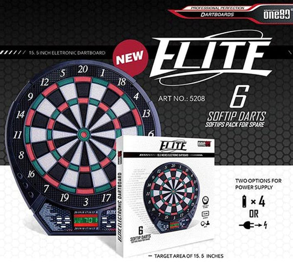 One80 Elite Electronic Dartboard for Game Room for sale at Centrum Leisure Singapore