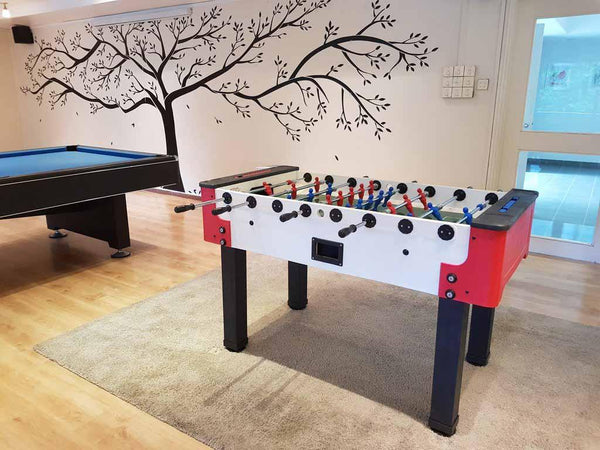 X-1 Hybrid Outdoor Foosball Table (Open / Glass-Top) for sale at Centrum Leisure Singapore