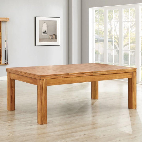 Diner II (Acacia Finish) Dining Pool Table - Convertible Billiard Table with Table Top for Sale at Centrum Leisure Singapore