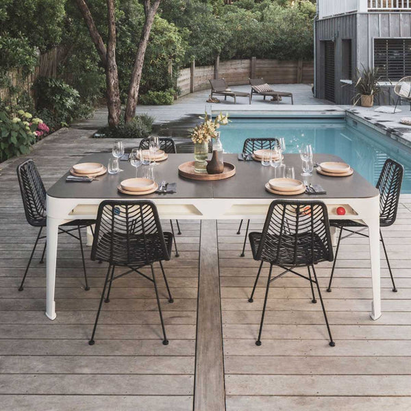 Hyphen Outdoor Dining Pool Table - Convertible Outdoor Billiard table with Table Top for sale at Centrum Leisure Singapore