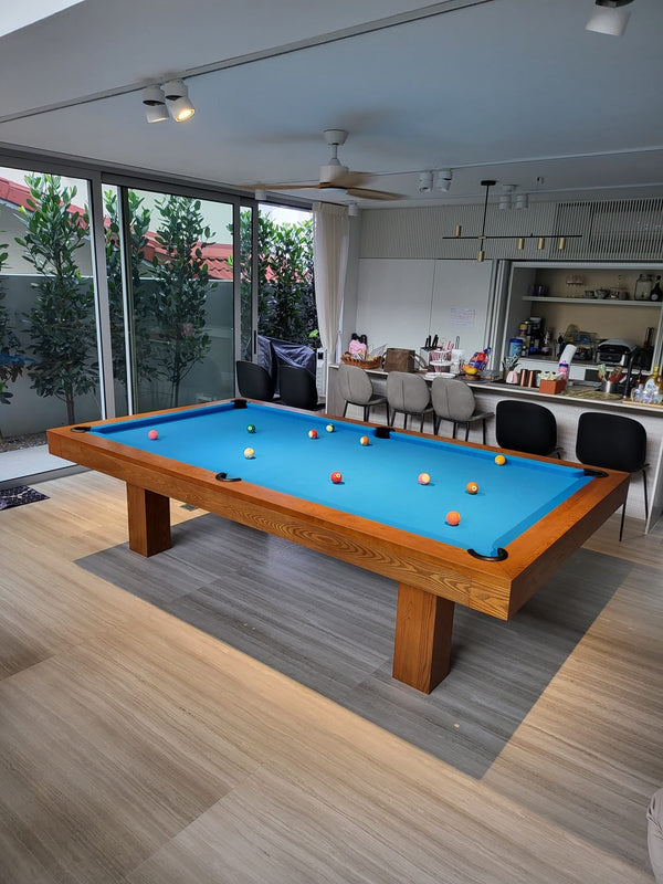 Oakland Dining Pool Table - Convertible Billiard table with Table Top for Game Room for sale at Centrum Leisure Singapore