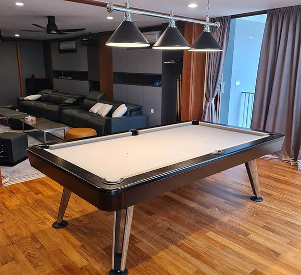 Tribeca M-Series Pool Table - Contemporary Billiard table for Game Room for sale at Centrum Leisure Singapore