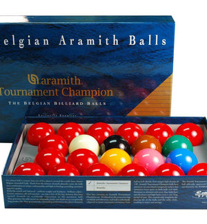 Aramith Tournament Champion snooker ball set for sale at Centrum Leisure Singapore