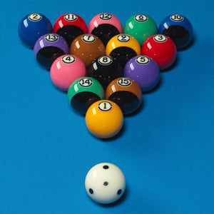 Aramith Tournament Black Pool Ball Set for sale at Centrum Leisure Singapore