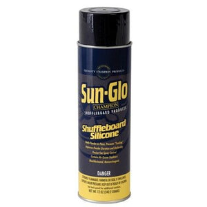 Sun-Glo Shuffleboard Silicone Spray for sale at Centrum Leisure Singapore