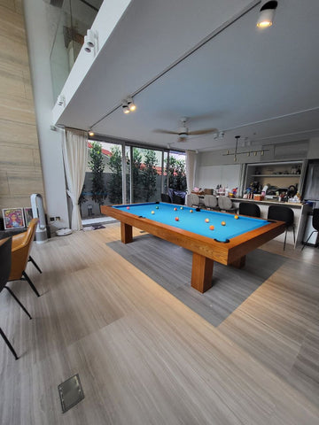 The Oakland Pool Table: Going with the Grain - Centrum Leisure Singapore