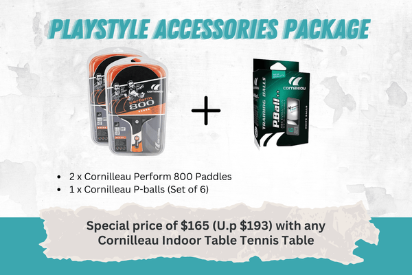 Cornilleau 300 Indoor Table Tennis Table for sale at Centrum Leisure Singapore