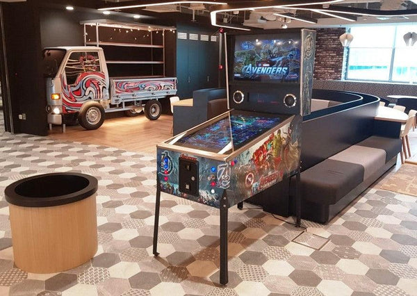 APEX Electronic Pinball Machine (Free Play / Coin-operated) for sale at Centrum Leisure Singapore
