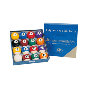 Aramith Super Pro Pool Ball Set 2" ¼ for sale at Centrum Leisure Singapore