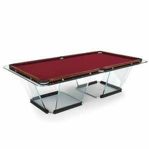 Ausburg Glass Pool Table for sale at Centrum Leisure Singapore