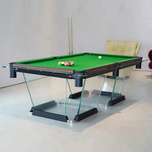 Ausburg Glass Pool Table for sale at Centrum Leisure Singapore
