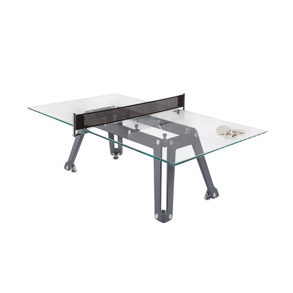 Berlin Glass Table Tennis Table - Luxury Ping Pong Table for sale at Centrum Leisure Singapore