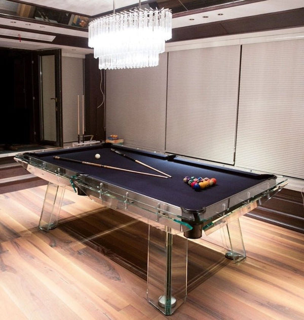 Berlin Glass Pool Table for sale at Centrum Leisure