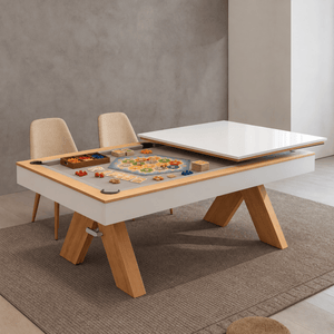 Brighton Multi-game Dining Table (Board Game, Pool, Table Tennis) for sale at Centrum Leisure Singapore