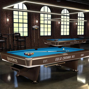Brunswick Gold Crown VII Pool Table for sale at Centrum Leisure Singapore