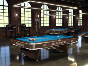Brunswick Gold Crown VII Pool Table for sale at Centrum Leisure Singapore