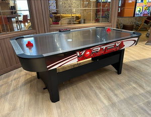 Buffalo Vortex Stainless Steel Air Hockey Table for sale at Centrum Leisure Singapore