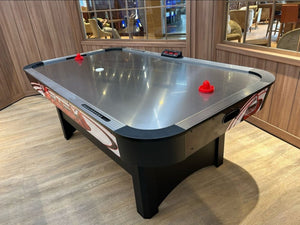 Buffalo Vortex Stainless Steel Air Hockey Table for sale at Centrum Leisure Singapore