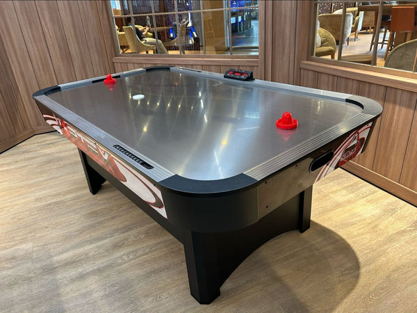 Buffalo Vortex Stainless Steel Air Hockey Table for sale at Centrum Leisure Singapore