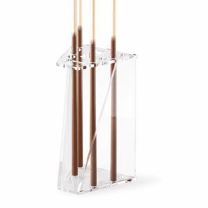 Clear Acrylic Cue Rack for sale at Centrum Leisure Singapore
