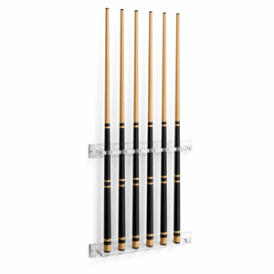 Clear Acrylic Wall Mounted Cue Rack for sale at Centrum Leisure Singapore