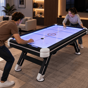Glacier LED Air Hockey Table for sale at Centrum Leisure Singapore