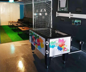 Goal Live Arcade Foosball Table (Open / Glass-Top) for sale at Centrum Leisure Singapore