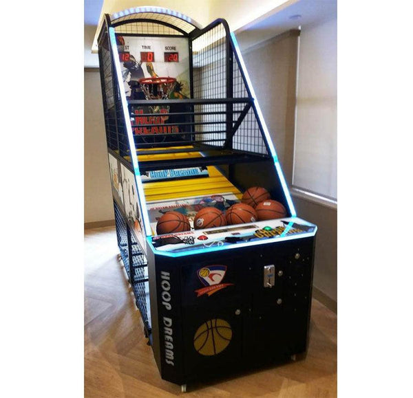 Hoop Dreams Basketball Arcade Machine (Free Play / Coin-operated) - Commerical Arcade Machine - Centrum Leisure Singapore