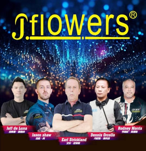 JFlowers JF10-23F Pool Cue for sale at Centrum Leisure Singapore