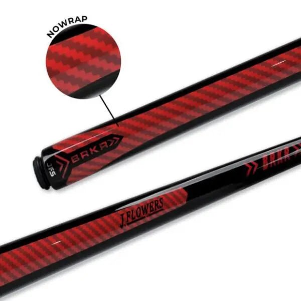 Jflowers BRKR Break Cue (No wrap) for sale at Centrum Leisure Singapore