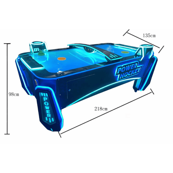 LED Power Air Hockey Table for sale at Centrum Leisure Singapore