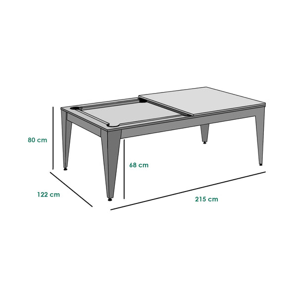 Munich Dining Pool Table for sale at Centrum Leisure Singapore