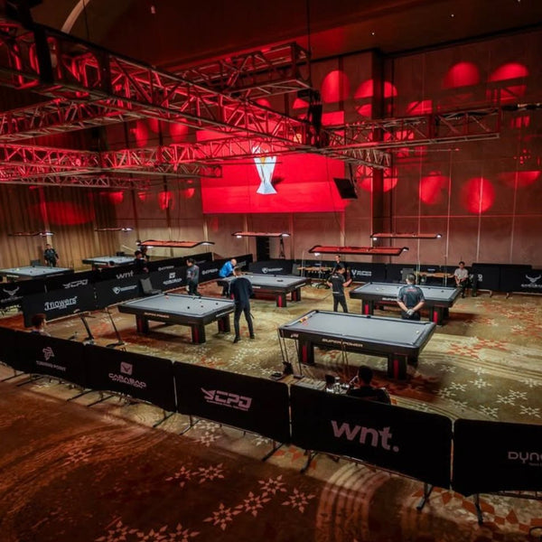 Red Phantom Pool Table for sale at Centrum Leisure Singapore