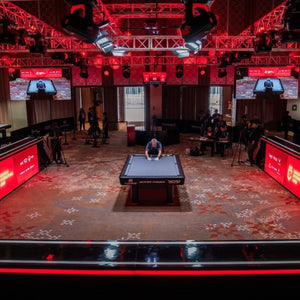 Red Phantom Pool Table for sale at Centrum Leisure Singapore