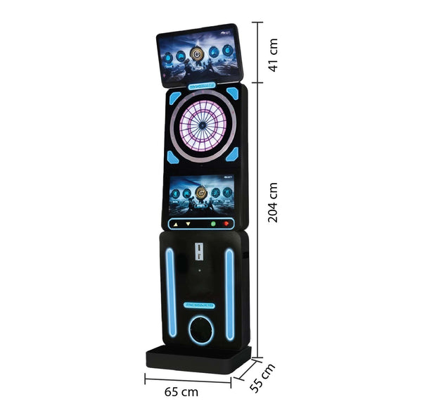 Trondarts LED Free-Standing Darts Machine (Free Play / Coin-operated)