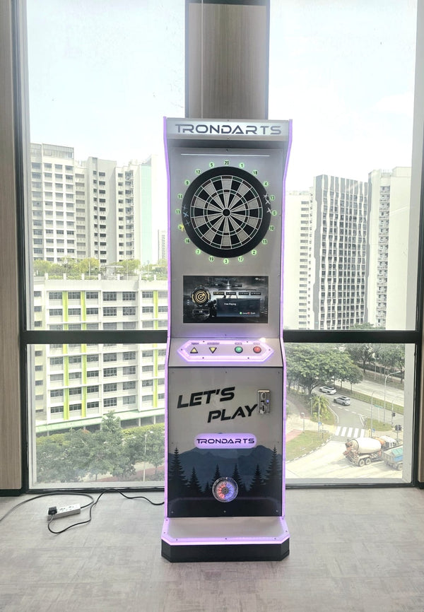Tron DX Free - Standing Electronic Darts Machine (Free Play / Coin - operated) for sale at Centrum Leisure Singapore