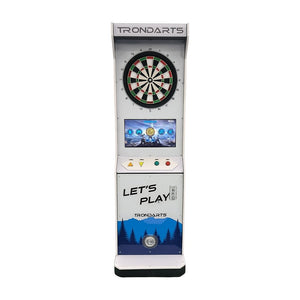 Trondarts Tron DX white Free - Standing Electronic Darts Machine (Free Play / Coin - operated) for sale at Centrum Leisure Singapore