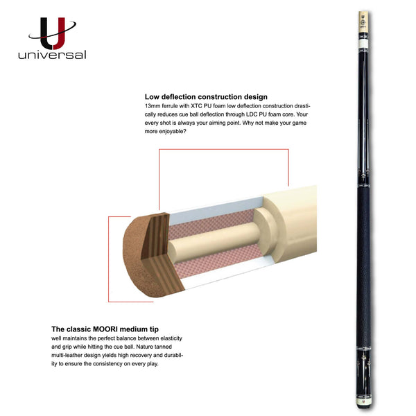 Universal Pool Cue ES 05 for sale at Centrum Leisure Singapore