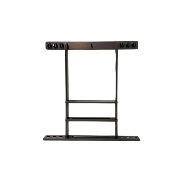 Premium wall mounted cue rack for sale at Centrum Leisure Singapore