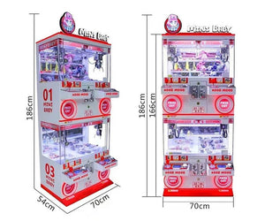 VX 4 in 1 Claw Catcher Arcade Machine - Crane Catcher Arcade Machine for Commercial Game Room - Centrum Leisure Singapore