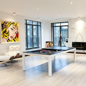 Aramith Fusiontable Dining Pool Table - Convertible Billiard Table with Table Top for sale at Centrum Leisure Singapore