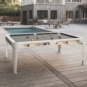 Hyphen Outdoor Dining Pool Table - Convertible Outdoor Billiard table with Table Top for sale at Centrum Leisure Singapore