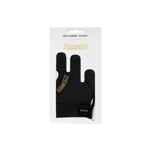 JFlowers Billiard Gloves Black Left Hand for sale at Centrum Leisure Singapore