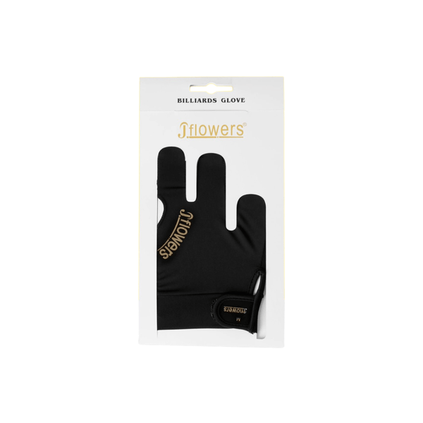 JFlowers Billiard Gloves Black Left Hand for sale at Centrum Leisure Singapore