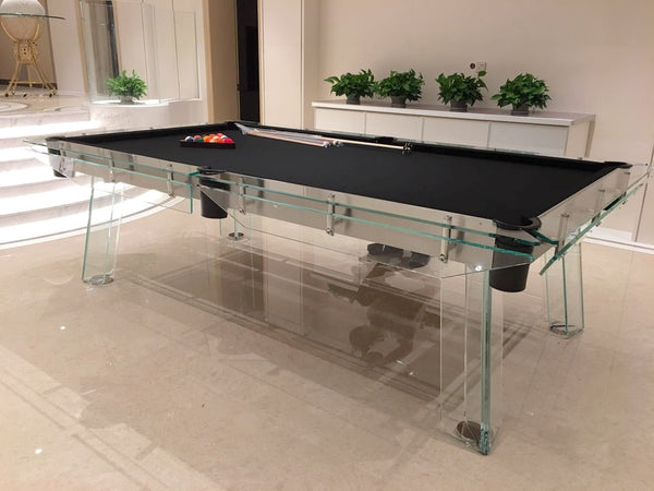 Berlin Glass Pool Table for sale at Centrum Leisure