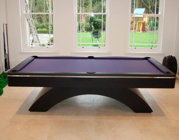Olhausen Waterfall Pool Table - Luxury Contemporary Billiard table for Game Room for sale at Centrum Leisure Singapore