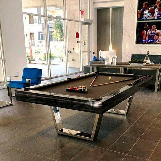 Valentino Dining Pool Table - Convertible Billiard table with Table Top for Game Room for sale at Centrum Leisure Singapore