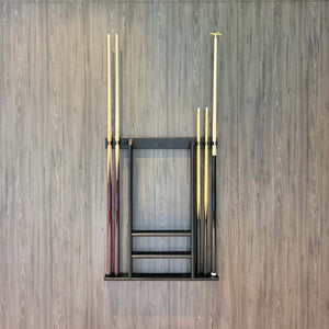 Premium wall mounted cue rack for sale at Centrum Leisure Singapore